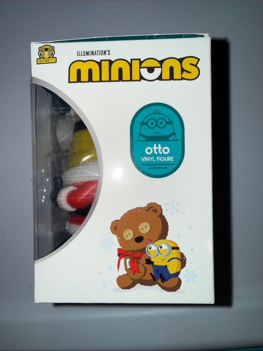 Otto Vinyl Figure - Yellow & Red Santa Outfit - Picture 2 of 5